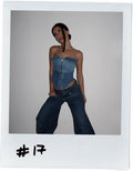 DION LEE POCKET DENIM CORSET