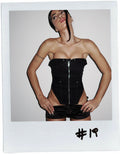 DION LEE POCKET BLACK CORSET