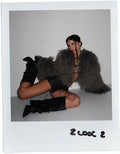 FANCI CLUB CROPPED FUR COAT (NUEVO CON ETIQUETA)
