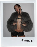 FANCI CLUB CROPPED FUR COAT (NUEVO CON ETIQUETA)