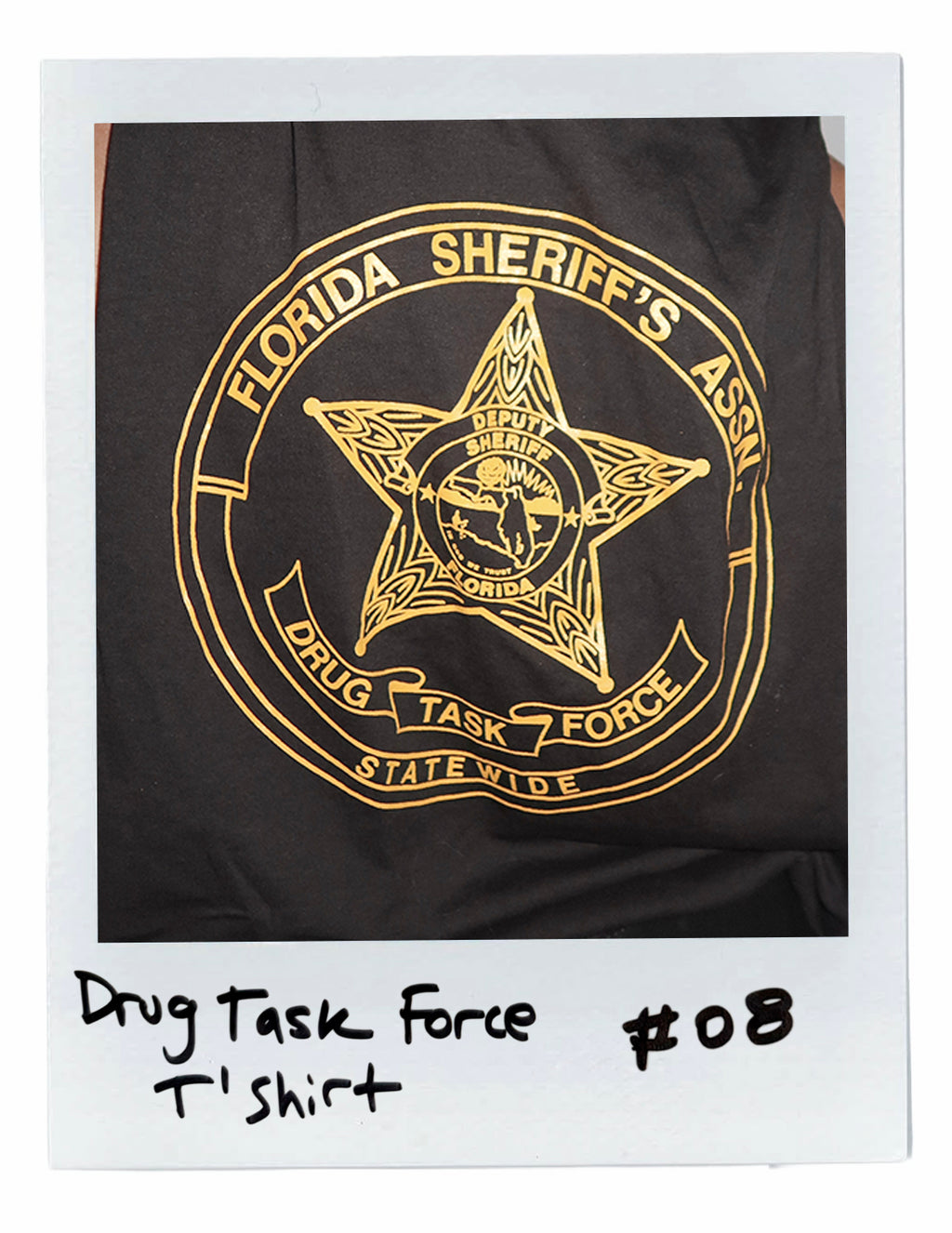 DRUG TASK FORCE VINTAGE TSHIRT