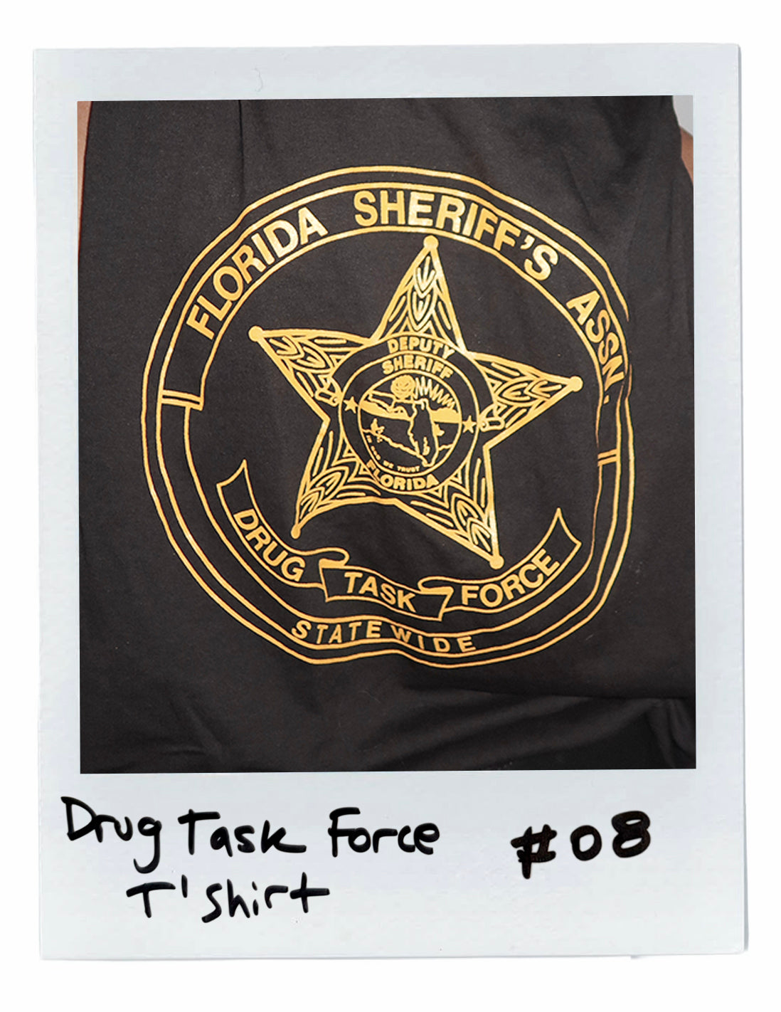 DRUG TASK FORCE VINTAGE TSHIRT