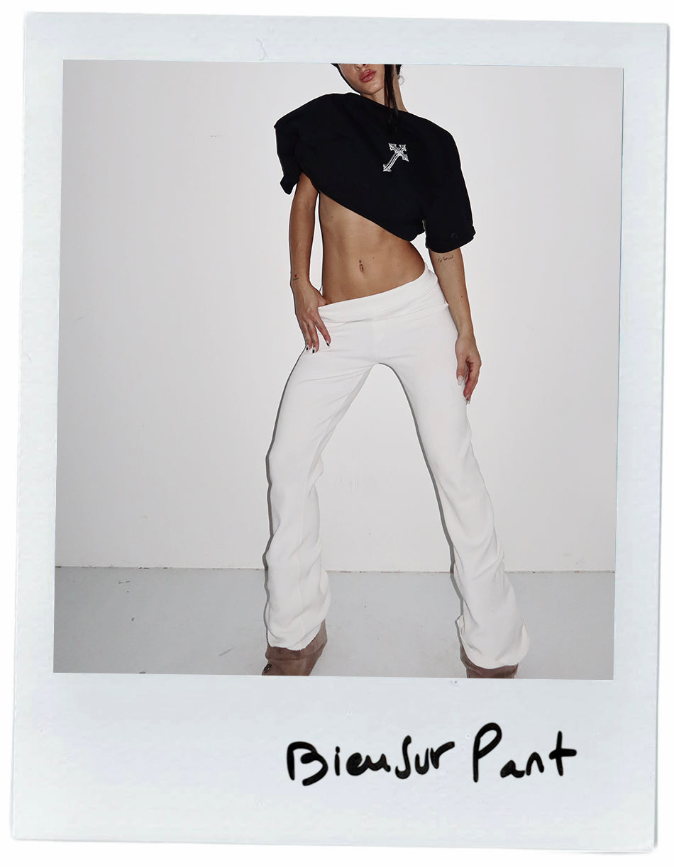 WHITE PANTS BIENSUR